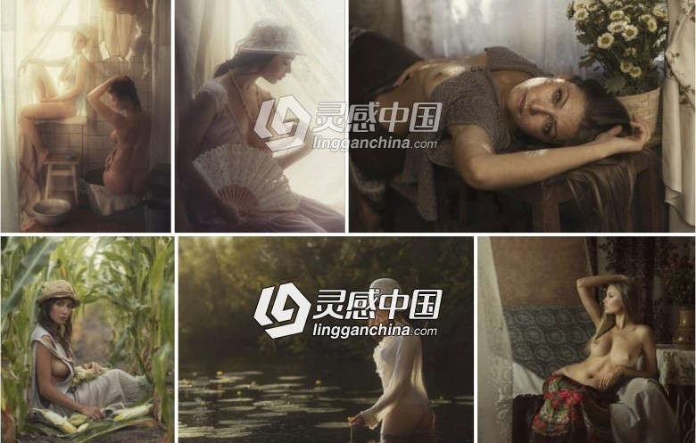 乌克兰摄影师David Dubnitskiy唯美性感私房人像油画风格视频教程  福风灵感网 www.ffidea.com