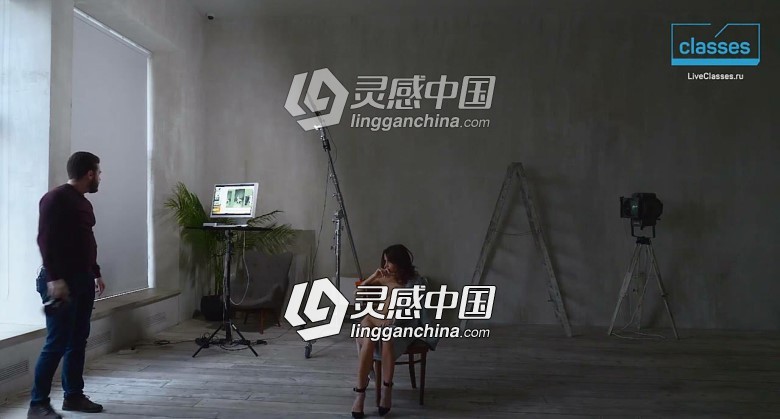 俄罗斯摄影师Alexander Talyuk用自然光拍摄私房人像摄影视频教程  福风灵感网 www.ffidea.com