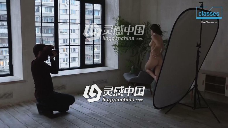 俄罗斯摄影师Alexander Talyuk用自然光拍摄私房人像摄影视频教程  福风灵感网 www.ffidea.com