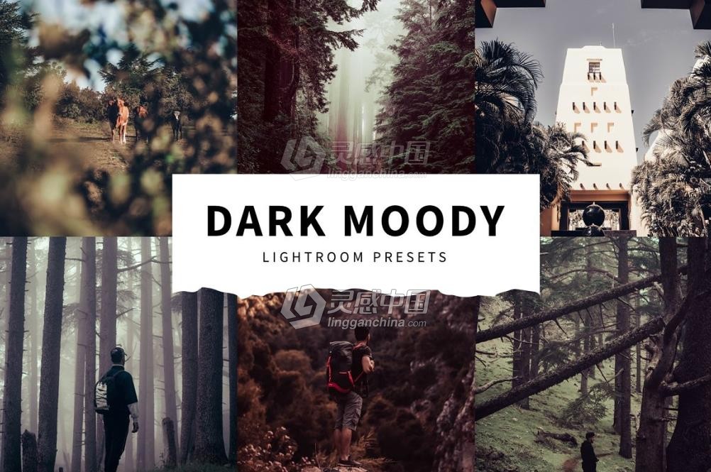 黑暗情绪旅拍风光胶片Lightroom预设 10 Dark Moody Lightroom Presets  福风灵感网 www.ffidea.com