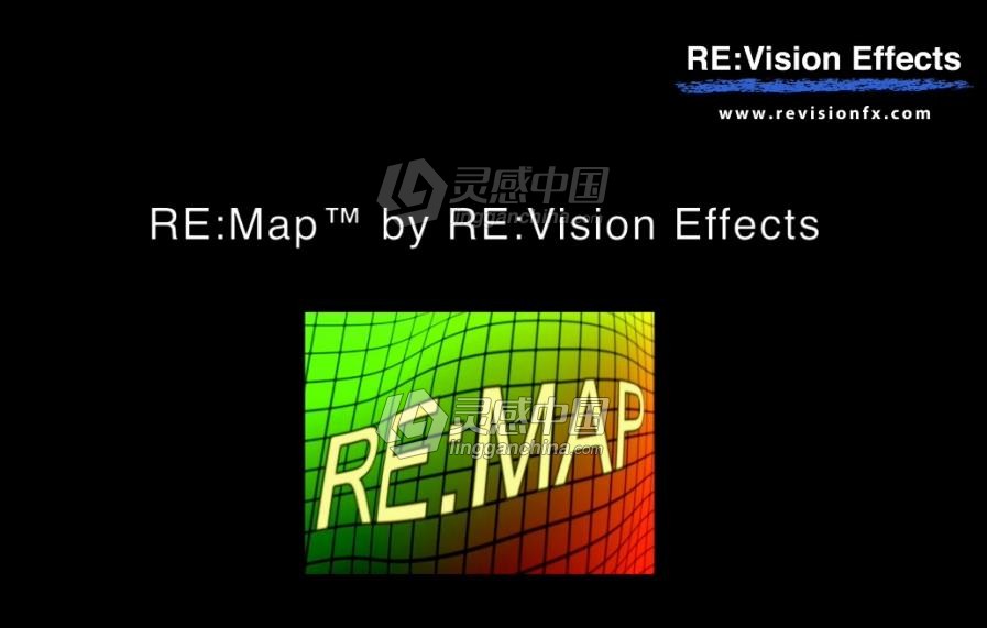 UV贴图映射变形AE插件 RevisionFX ReMap v3.2.1 Mac破解版  福风灵感网 www.ffidea.com