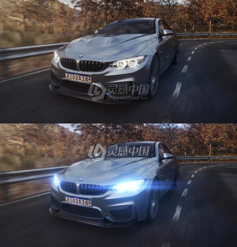 PS无损光效光晕生成扩展面板 Oniric Glow Generator 1.2.0 汉化版 支持PS2021 附视频教程  福风灵感网 www.ffidea.com