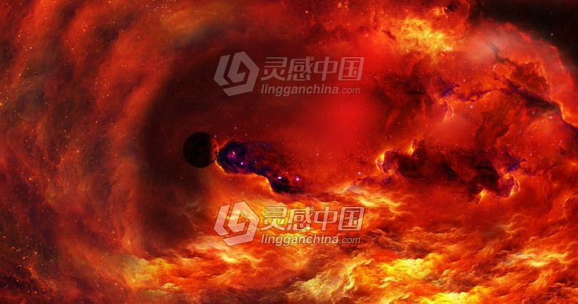 4k抽象红色空间星云穿越星系宇宙动态背景视频素材下载  福风灵感网 www.ffidea.com