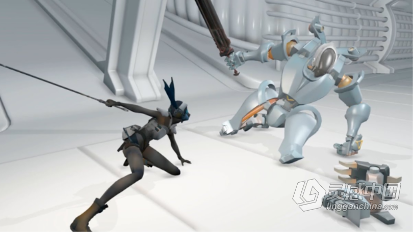 Maya 3A级动作游戏角色战斗动画制作工作流程视频教程 Creating a Combat Finishing Takedown Games Workflow  福风灵感网 www.ffidea.com