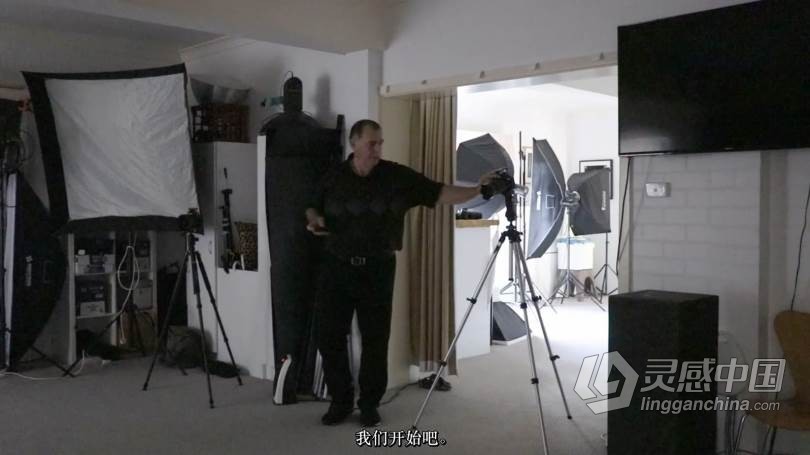 摄影师Warren Marshall弱光人像情绪表达的布光教程 中文字幕 LOW KEY PORTRAITS  Drama and Emotion  福风灵感网 www.ffidea.com