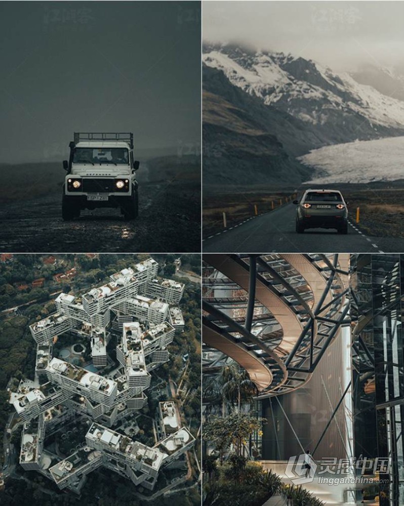 青蓝电影质感LR预设达芬奇/PS/PR/LUT人像lightroom胶片调色滤镜插件  福风灵感网 www.ffidea.com