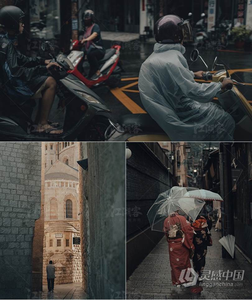 青蓝电影质感LR预设达芬奇/PS/PR/LUT人像lightroom胶片调色滤镜插件  福风灵感网 www.ffidea.com