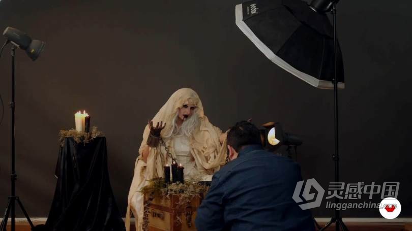 摄影师Alter Imago神秘黑暗主题概念艺术人像创作教程 中文字幕 Retrato conceptual dark  福风灵感网 www.ffidea.com