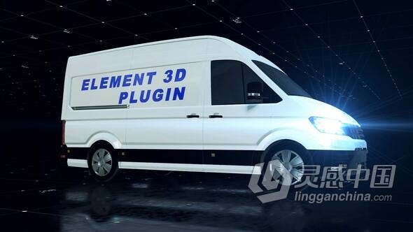 三维货车展示物流快递送货服务宣传动画 AE模板 AE工程文件 Delivery Services  福风灵感网 www.ffidea.com