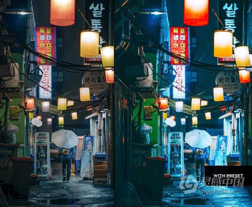 城市霓虹夜景赛博朋克效果LR调色预设 ARTA Night Presets For Mobile and Desktop  福风灵感网 www.ffidea.com