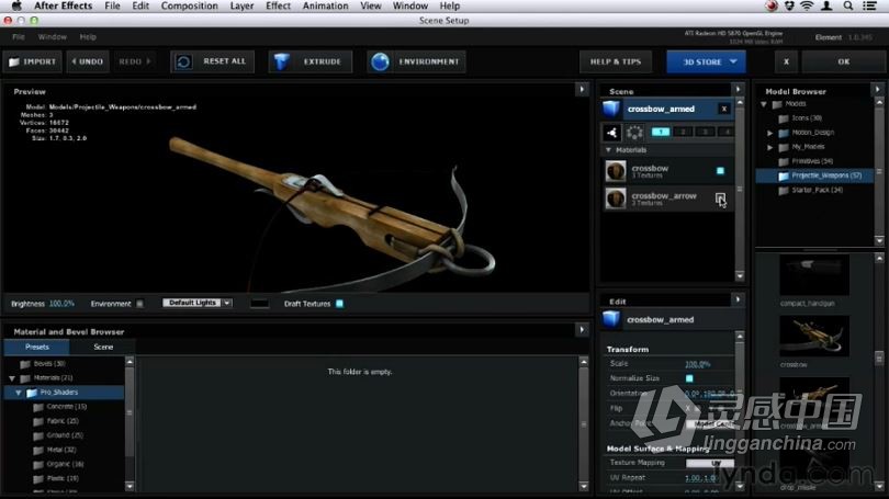 AE教程 Element 3D插件全面中文语音教程 强烈推荐  福风灵感网 www.ffidea.com