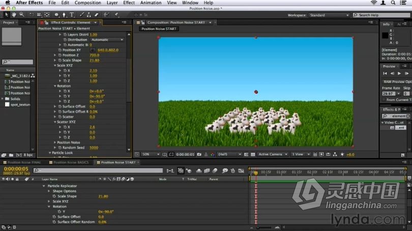 AE教程 Element 3D插件全面中文语音教程 强烈推荐  福风灵感网 www.ffidea.com