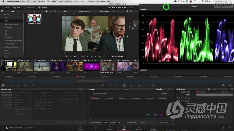 FXPHD Warren Eagles - DaVinci Resolve达芬奇高级调色教程-附中英字幕  福风灵感网 www.ffidea.com