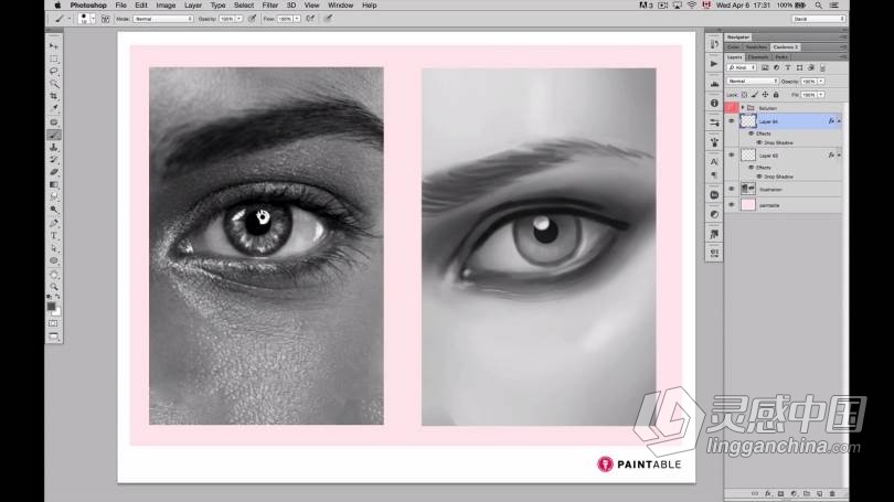 绘画教程 卡通人像五官及皮肤细节数字绘画视频教程  福风灵感网 www.ffidea.com