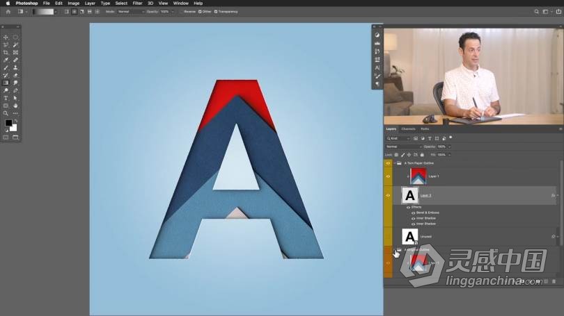 PS教程 PS中创建不同风格3D文字效果醒目海报教程  福风灵感网 www.ffidea.com