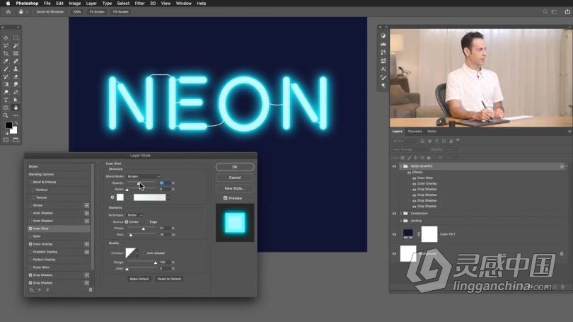 PS教程 PS中创建不同风格3D文字效果醒目海报教程  福风灵感网 www.ffidea.com