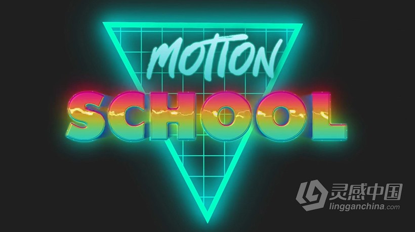 AE教程 AE时尚形状图形动画特效实例制作视频教程  福风灵感网 www.ffidea.com