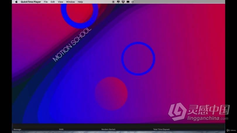 AE教程 AE时尚形状图形动画特效实例制作视频教程  福风灵感网 www.ffidea.com