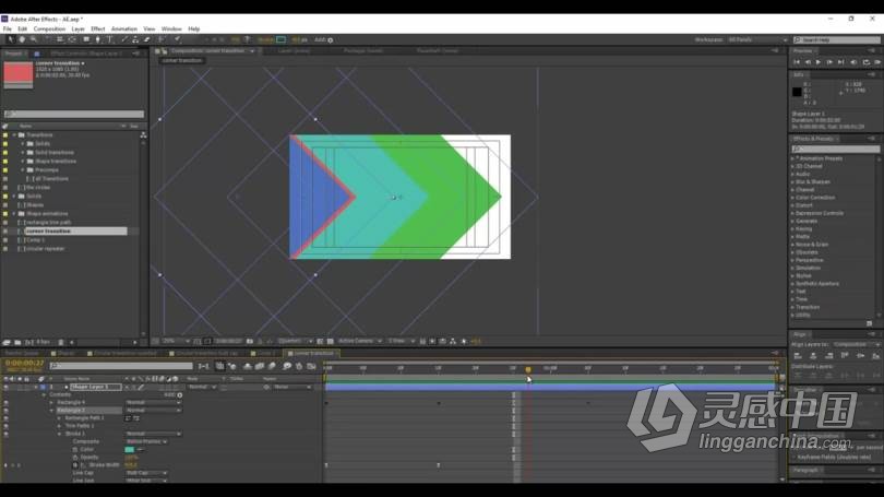 AE教程 AE运动图形MG动画从入门到精通视频教程  福风灵感网 www.ffidea.com