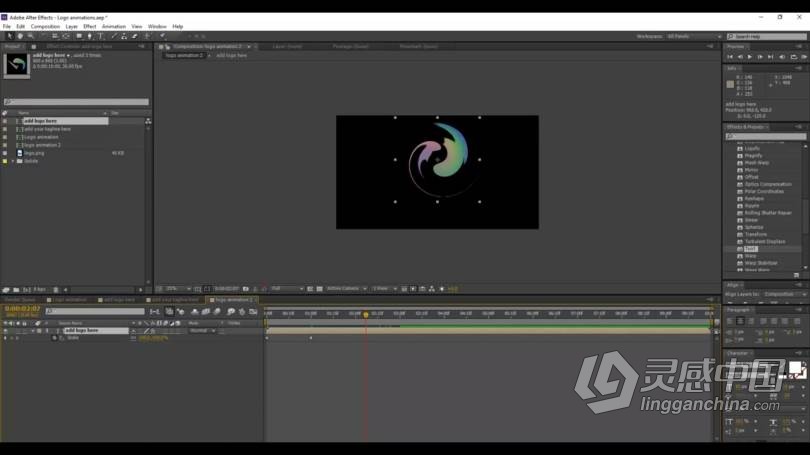 AE教程 AE运动图形MG动画从入门到精通视频教程  福风灵感网 www.ffidea.com