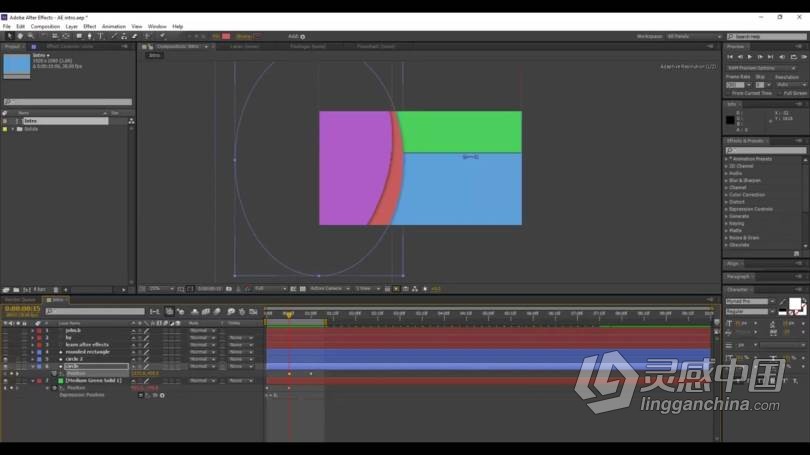 AE教程 AE运动图形MG动画从入门到精通视频教程  福风灵感网 www.ffidea.com
