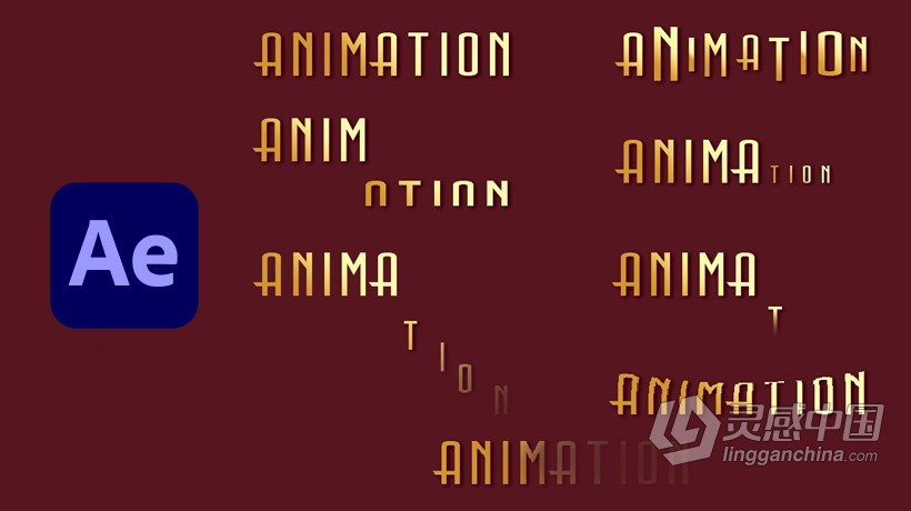 AE教程 AE创建文本动画效果完整技能培训视频教程  福风灵感网 www.ffidea.com