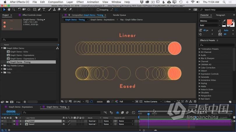 AE教程 AE轻松成为动画师职业技能培训视频教程  福风灵感网 www.ffidea.com