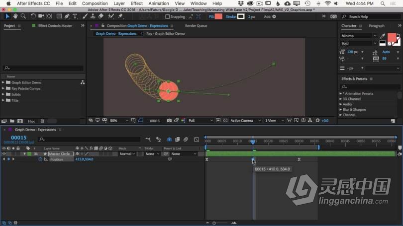 AE教程 AE轻松成为动画师职业技能培训视频教程  福风灵感网 www.ffidea.com