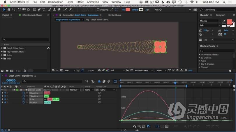 AE教程 AE轻松成为动画师职业技能培训视频教程  福风灵感网 www.ffidea.com