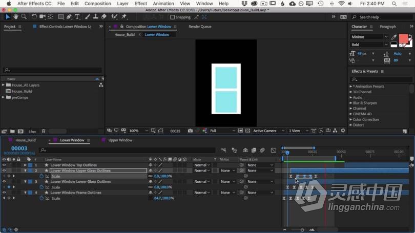 AE教程 AE轻松成为动画师职业技能培训视频教程  福风灵感网 www.ffidea.com
