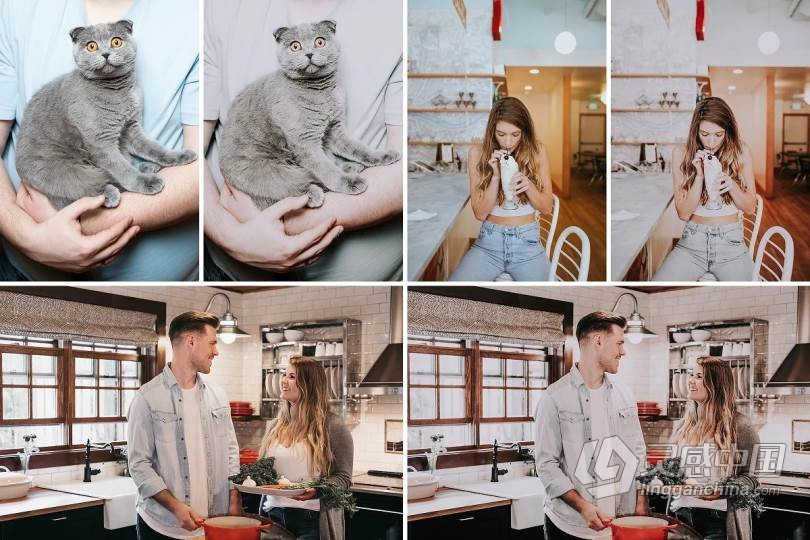 LR预设 Instagram博客常用轻盈干净通透胶片人像Lightroom预设/APP预设  福风灵感网 www.ffidea.com