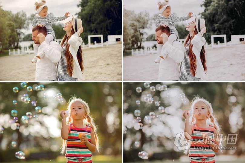 LR预设 Instagram博客常用轻盈干净通透胶片人像Lightroom预设/APP预设  福风灵感网 www.ffidea.com