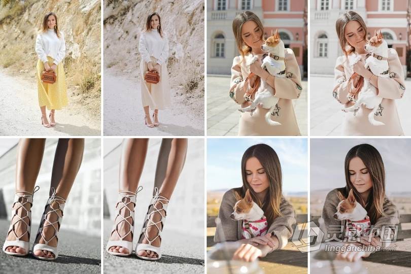 LR预设 Instagram博客常用轻盈干净通透胶片人像Lightroom预设/APP预设  福风灵感网 www.ffidea.com