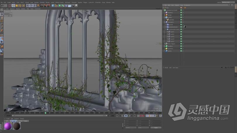 C4D教程 C4D中X-Particles粒子特效6个场景大师级实例制作视频教程  福风灵感网 www.ffidea.com