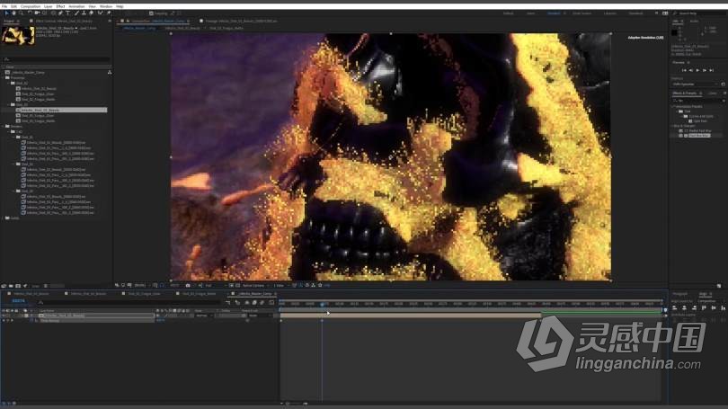 C4D教程 C4D中X-Particles粒子特效6个场景大师级实例制作视频教程  福风灵感网 www.ffidea.com