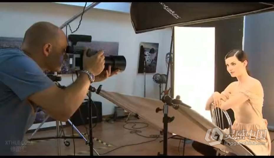 摄影教程 Karl Taylor时尚商业人像摄影室内布光教程 第一季 中文字幕  福风灵感网 www.ffidea.com