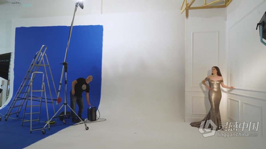 摄影教程 Karl Taylor 高端人像摄影布光教程 Theatrical Light Fashion Shoot  福风灵感网 www.ffidea.com