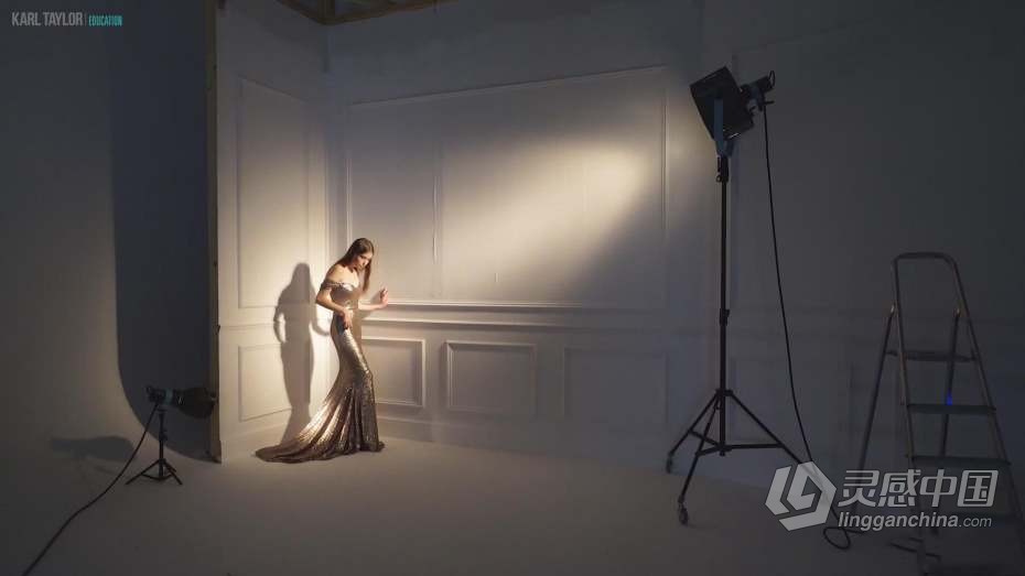 摄影教程 Karl Taylor 高端人像摄影布光教程 Theatrical Light Fashion Shoot  福风灵感网 www.ffidea.com