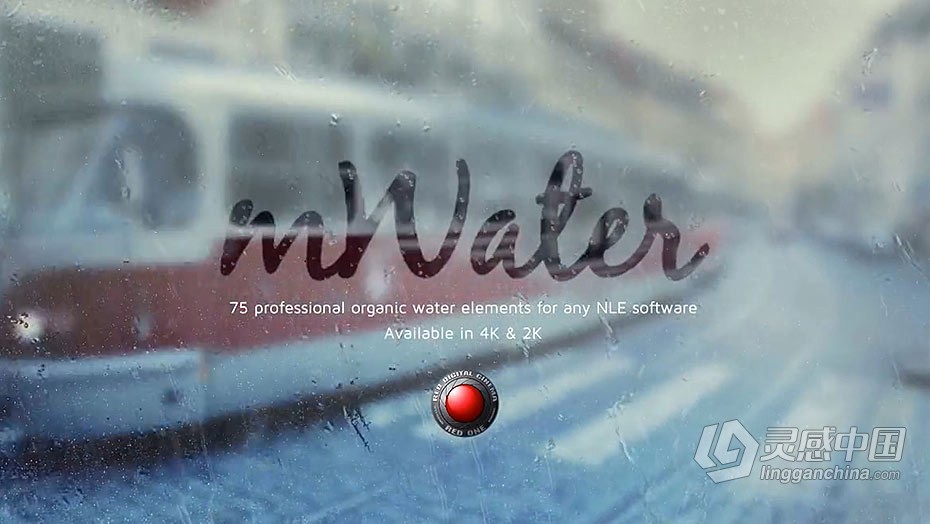 视频素材 75组2K水元素下雨镜头高清影视后期合成视频素材  福风灵感网 www.ffidea.com