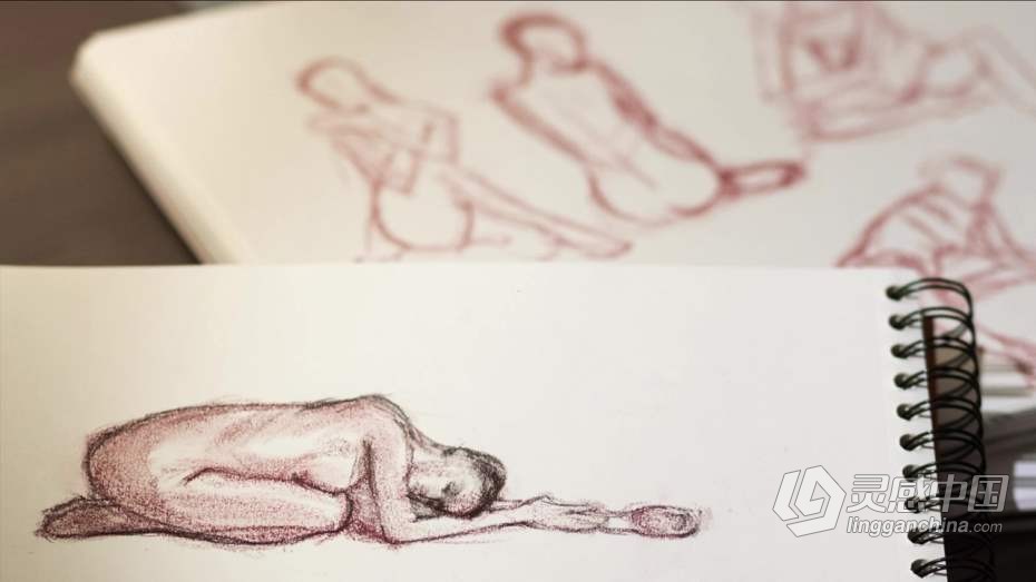 绘画教程 从铅笔素描到数字绘画创意设计过程教程  福风灵感网 www.ffidea.com