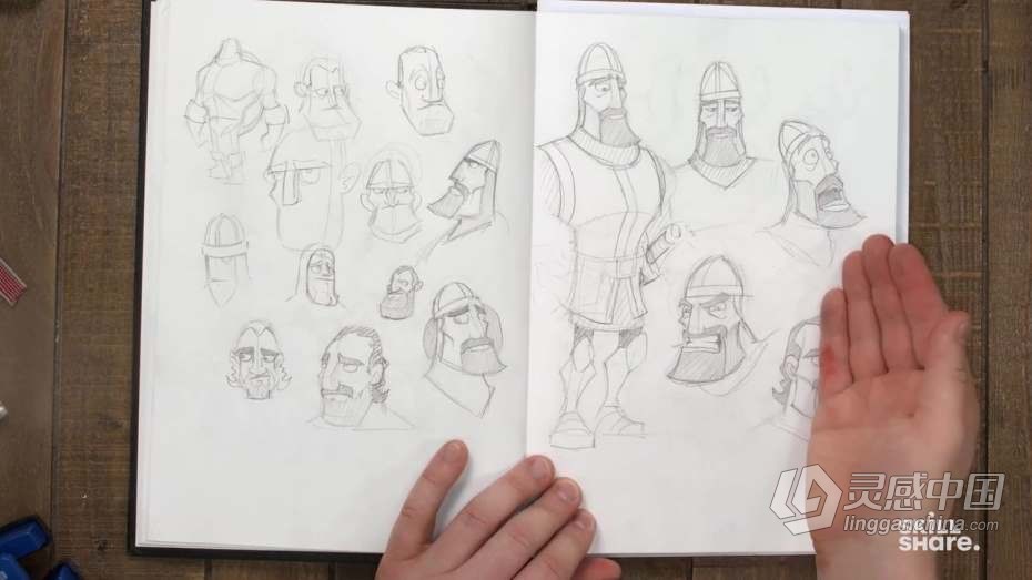 绘画教程 动画角色插图设计传统手绘过程教程  福风灵感网 www.ffidea.com