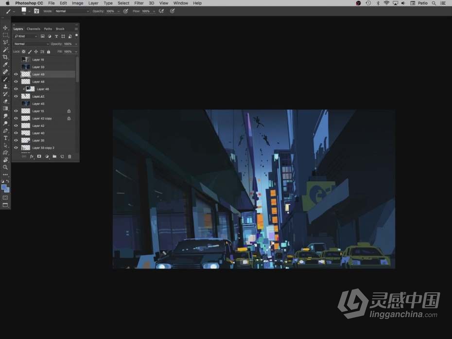 绘画教程 Patrick O Keefe数字绘画色彩构图大师级教程  福风灵感网 www.ffidea.com