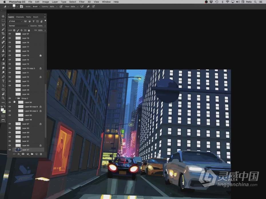 绘画教程 Patrick O Keefe数字绘画色彩构图大师级教程  福风灵感网 www.ffidea.com