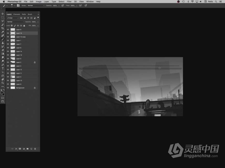 绘画教程 Patrick O Keefe数字绘画色彩构图大师级教程  福风灵感网 www.ffidea.com