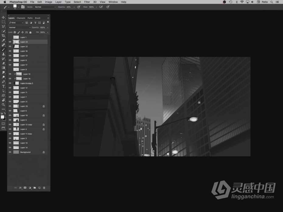 绘画教程 Patrick O Keefe数字绘画色彩构图大师级教程  福风灵感网 www.ffidea.com