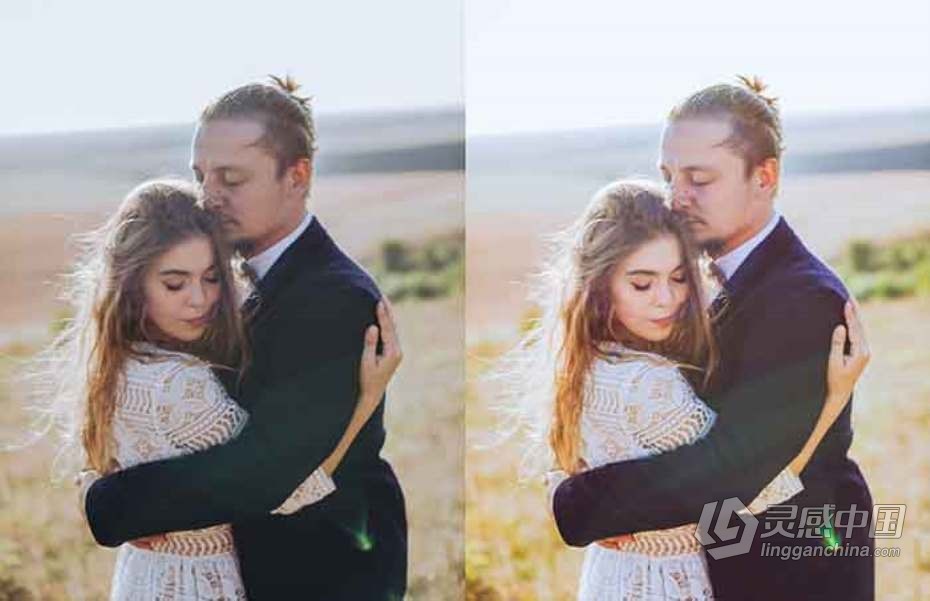 阳光下的婚礼Lightroom预设与Photoshop (xmp)预设 Sunlit Wedding Presets  福风灵感网 www.ffidea.com