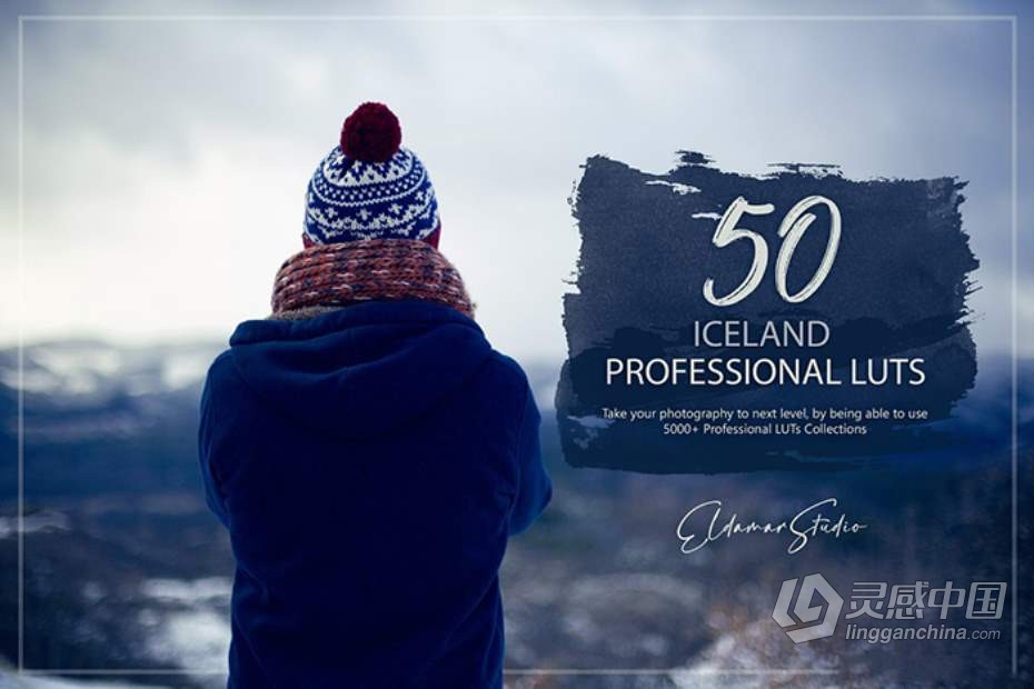 LUT预设 50个冰岛旅拍LUT包电影视频Vlog调色颜色分级LUT预设支持AE/PR/PS/达芬奇/SG  福风灵感网 www.ffidea.com