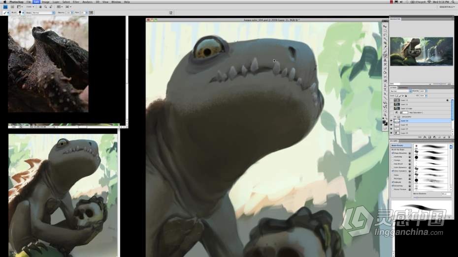 绘画教程 色彩与光线概念艺术表达大师级训练教程  福风灵感网 www.ffidea.com