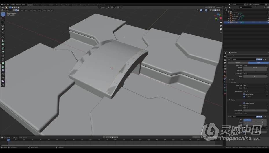 Blender教程 Blender 3D卡通渲染风格建模技术实例训练教程  福风灵感网 www.ffidea.com