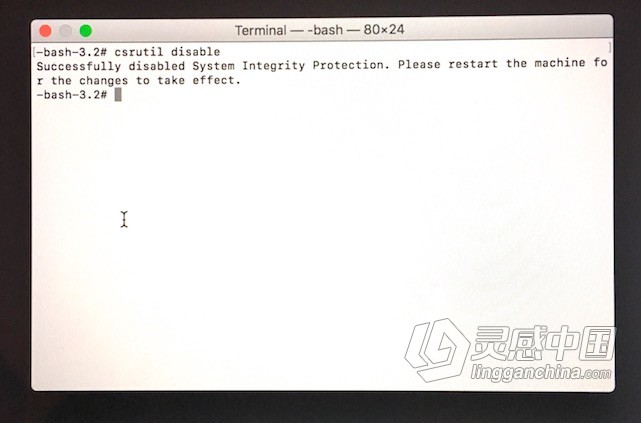 SIP系统完整性保护怎么禁用？SIP系统完整性关闭方法  福风灵感网 www.ffidea.com